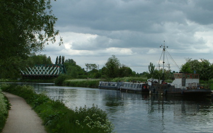 Railway and boats