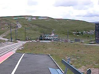 Tram arriving