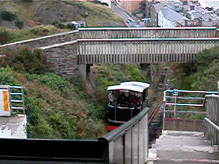 Train arriving