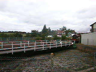 Approaching the turntable