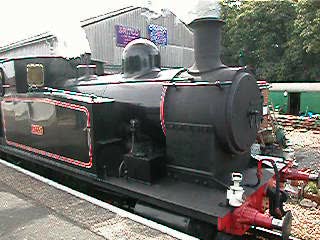 Train leaving