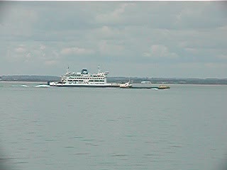 Boats passing