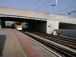 Eurostar arriving