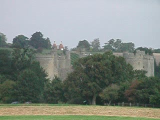 Passing the castle