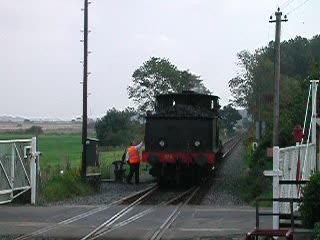 Reversing over crossing