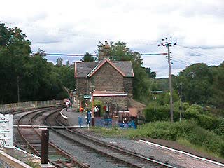 Train arriving