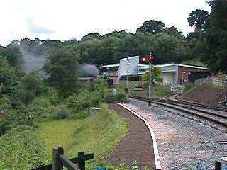 Train arriving