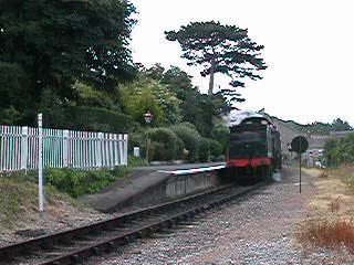 Train arriving