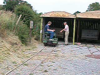 Peat cutting train