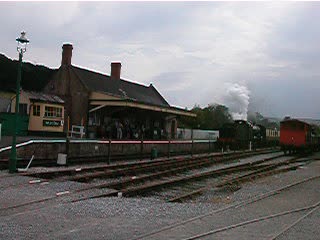 Train arriving
