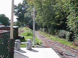 Train arriving