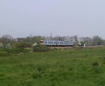 Train passing
